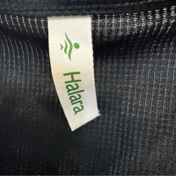 HALARA V-Neck Short Sleeve Side Pocket Wide Leg Flowy Waffle Casual Jumpsuit Lg - Picture 3 of 7